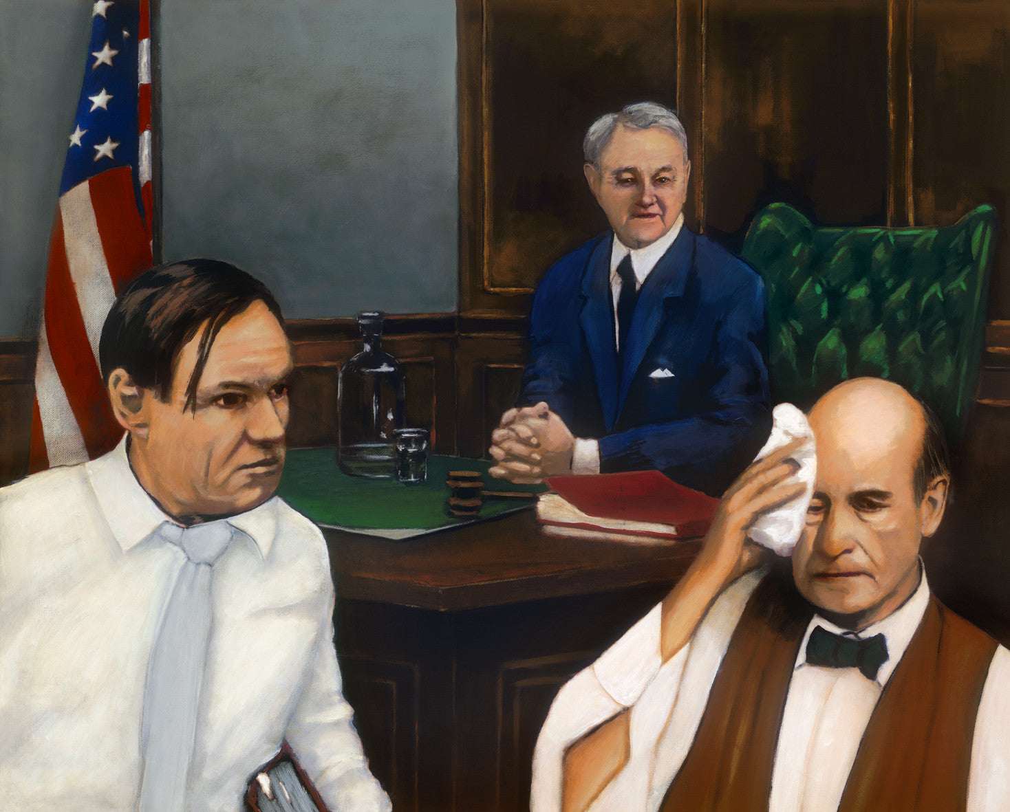 Monkey Scopes Trial by artist Trevor Goring