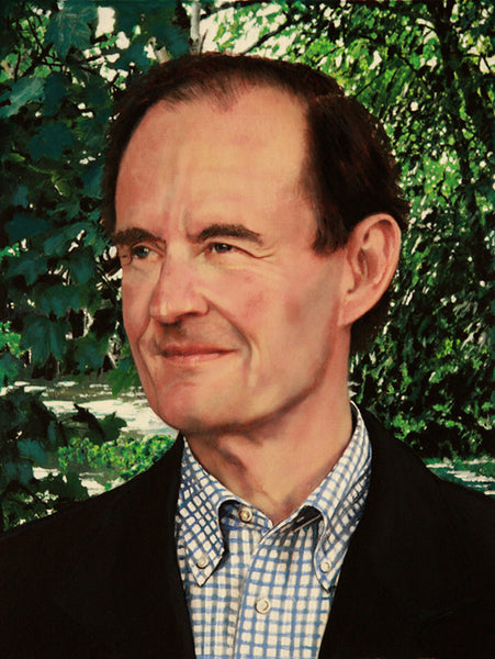 David Boies portrait by artist Trevor Goring