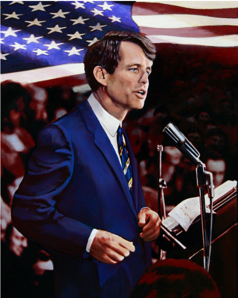 Robert F. Kennedy by artist Trevor Goring